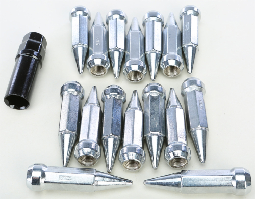 Sedona - Sedona Lug Nuts - Tapered - 12mmx1.50 head - Spike Chrome - ALUG-SC-20BX