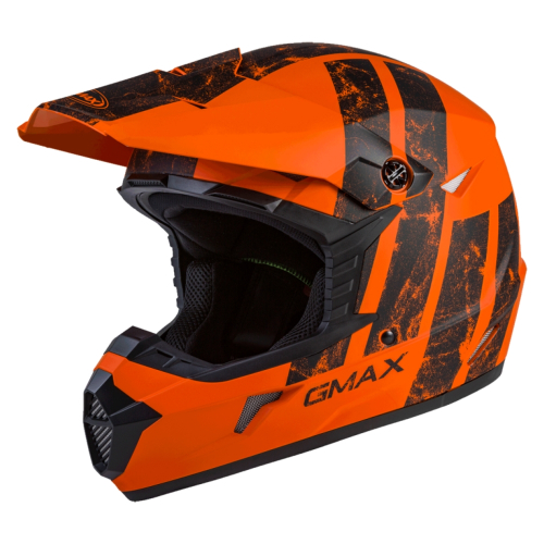 G-Max - G-Max MX-46 Dominant Helmet - G3464133 - Matte Orange/Black - X-Small