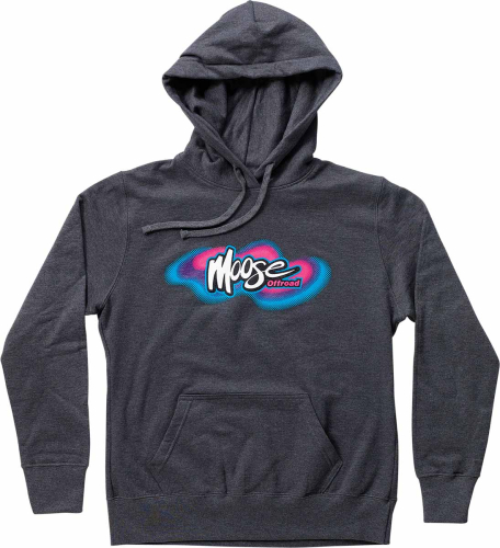 Moose Racing - Moose Racing Retro Womens Hoody - 3051-1150 - Gray - Small