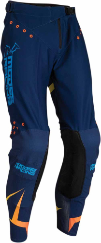 Moose Racing - Moose Racing Agroid Pants - 2901-9264 - Navy/Orange - 28