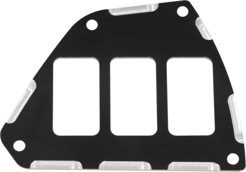 ModQuad - ModQuad 3 Slot Switch Plate - Black - H-SPD-BLK
