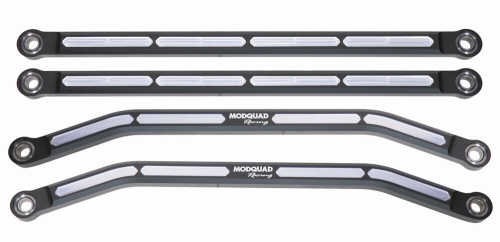 ModQuad - ModQuad Aluminum High-Clearance Radius Rods - Black - RZR-RRHC-XP1KS-BLK