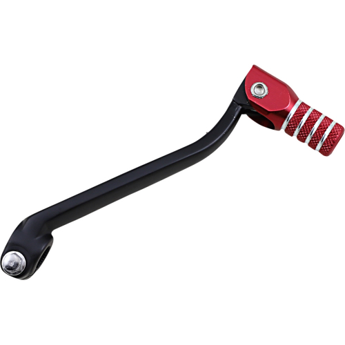 TMV - TMV Shift Levers - Black with Red Tip - 172649BR