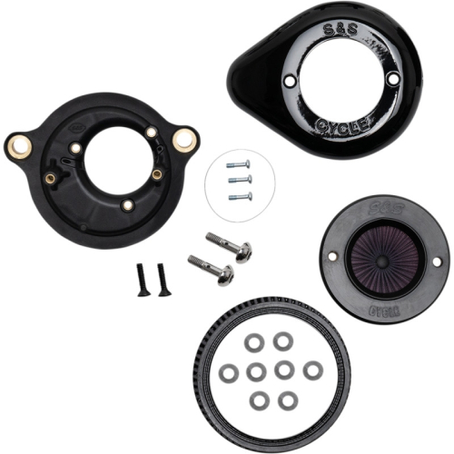 S&S Cycle - S&S Cycle Air Stinger Stealth Air Cleaner Kit - Chrome - 170-0718