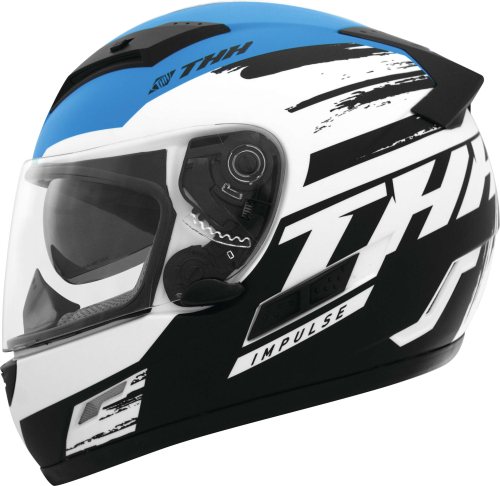 THH Helmets - THH Helmets TS-80 Impulse Helmet - 646579 - Black/Blue - Small