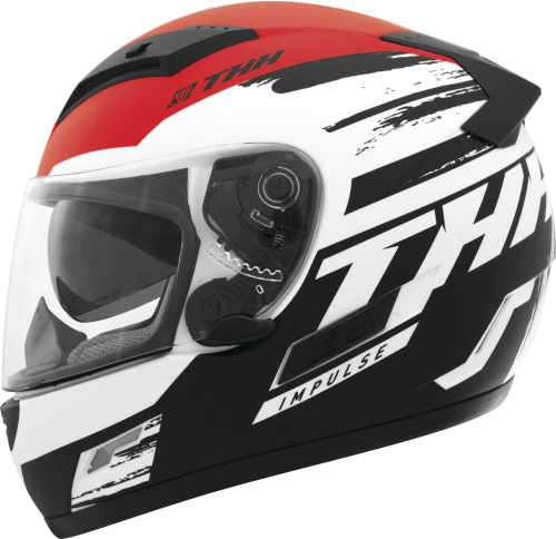 THH Helmets - THH Helmets TS-80 Impulse Helmet - 646584 - Black/Red - X-Small
