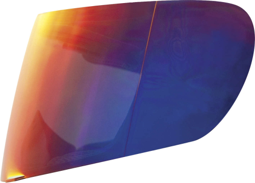 THH Helmets - THH Helmets Face Shield for T810S Helmets - Mirror Purple/Red - 640440