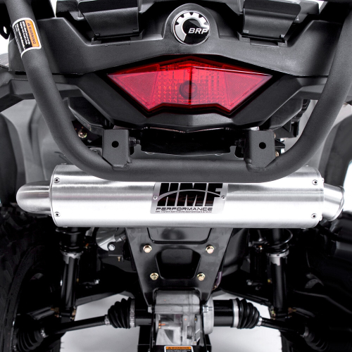 HMF Engineering - HMF Engineering Performance Series Slip-On - Side Mount - Brushed - Turn Down Brushed - 014613636071