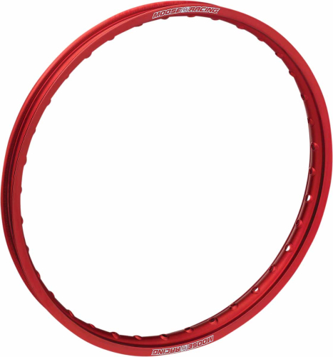 Moose Racing - Moose Racing Aluminum Rear Rim - 2.15x19 - Red - 0210-0363