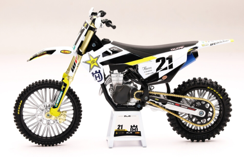 New Ray Toys - New Ray Toys 1:12 Scale Rockstar Husqvarna Factory Team - FC450 - 58233