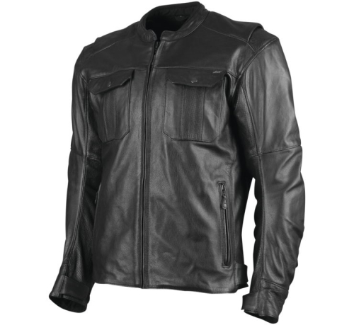 Speed & Strength - Speed & Strength Band of Brothers Leather Jacket - 880370 - Black - 3XL