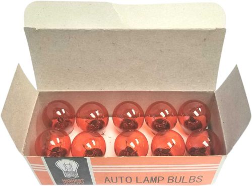 K&S Technologies - K&S Technologies Replacement bulbs for K&S Lights - Amber - 10-pack - 25-8057AP
