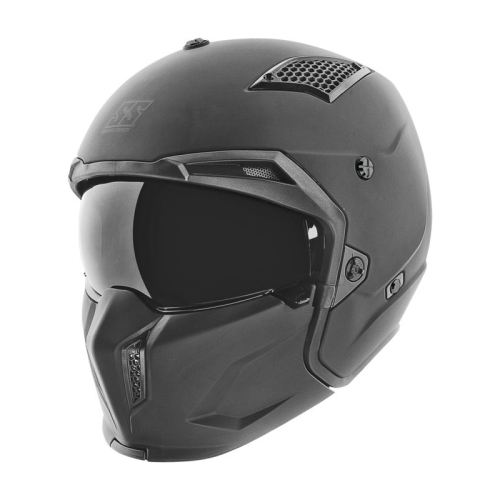 Speed & Strength - Speed & Strength SS2400 Solid Speed Helmet - TR-124-074 - Matte Black - Small
