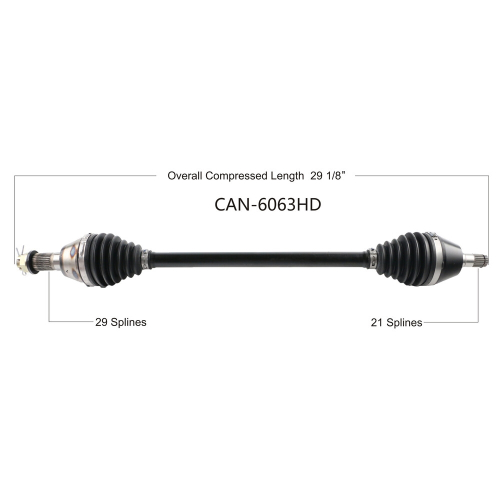 Open Trail - Open Trail HD 2.0 Front Axle - CAN-6063HD
