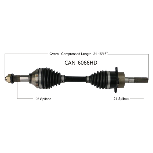 Open Trail - Open Trail HD 2.0 Front Axle - CAN-6066HD