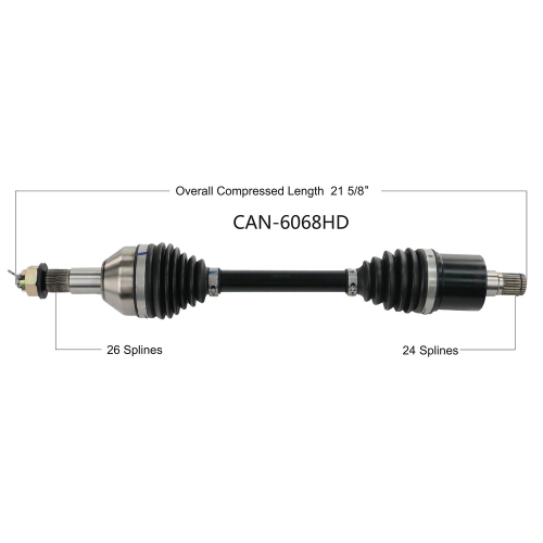 Open Trail - Open Trail HD 2.0 Rear Axle - CAN-6068HD
