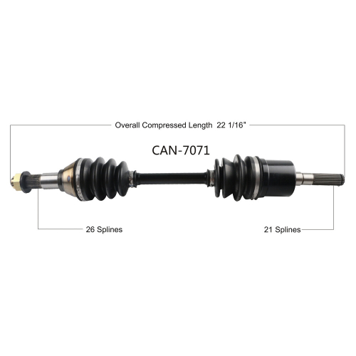 Open Trail - Open Trail OE 2.0 Front Axle - CAN-7071