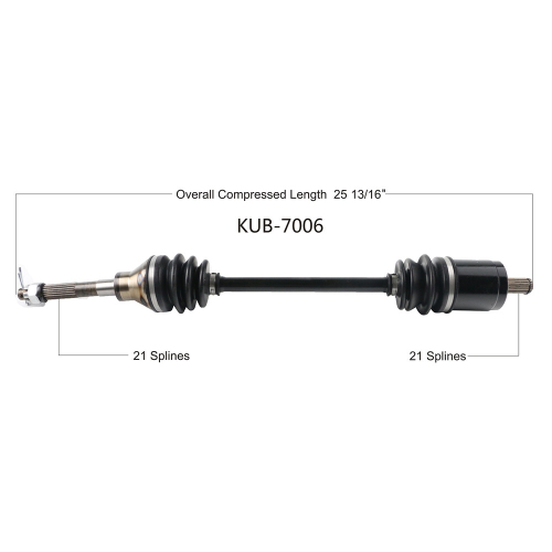 Open Trail - Open Trail OE 2.0 Front Axle - KUB-7006