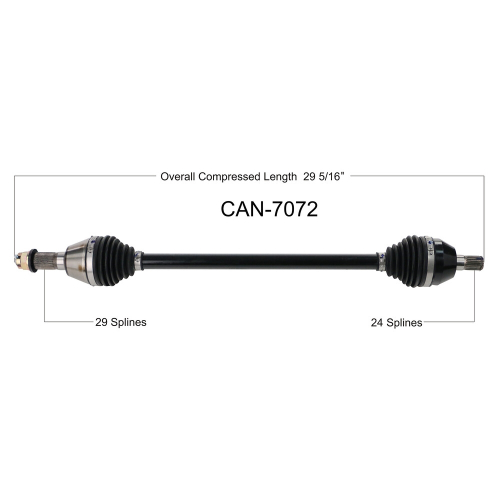 Open Trail - Open Trail OE 2.0 Front Axle - CAN-7072