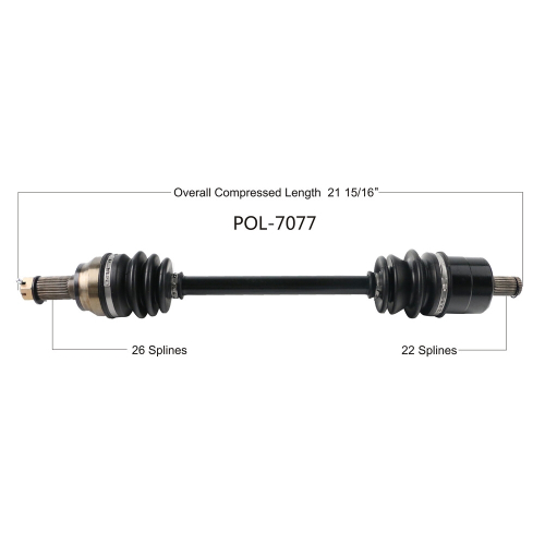 Open Trail - Open Trail OE 2.0 Front Axle - POL-7077