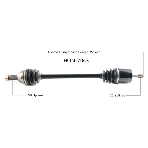Open Trail - Open Trail OE 2.0 Front Axle - HON-7043