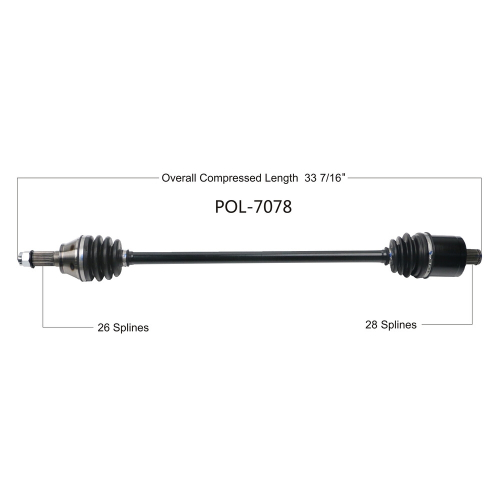 Open Trail - Open Trail OE 2.0 Front Axle - POL-7078