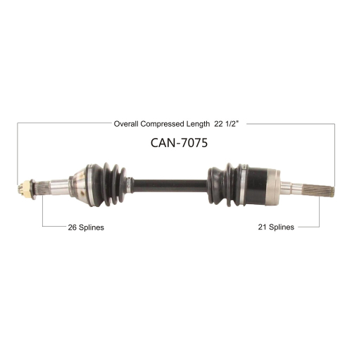 Open Trail - Open Trail OE 2.0 Front Axle - CAN-7075