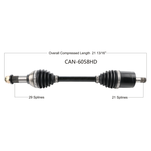 Open Trail - Open Trail HD 2.0 Front Axle - CAN-6058HD
