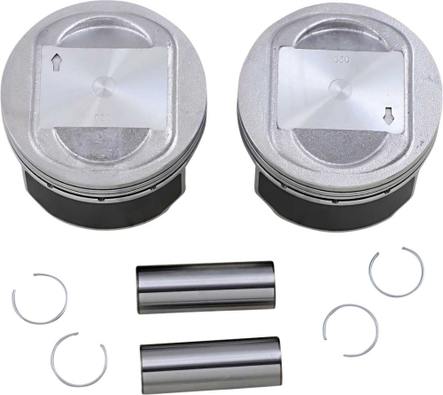 Drag Specialties - Drag Specialties Piston Kit (95ci., 3.875in. Bore) - .020in. Oversize, 9.0:1 Compression - 0911-0048