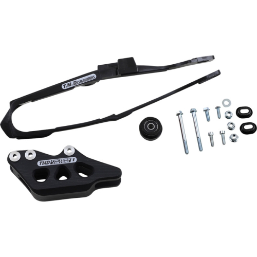 T.M. Designworks - T.M. Designworks Dirt Cross Multi-Purpose Chain Slide-N-Guide Kit FE1 Guide - Black - DCK-OR12-BK