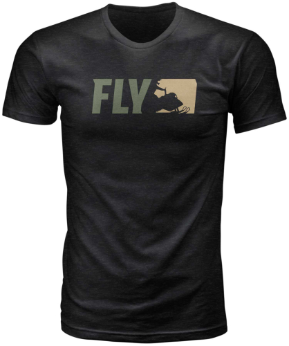 Fly Racing - Fly Racing Fly Primary T-Shirt - 352-0521L - Black - Large
