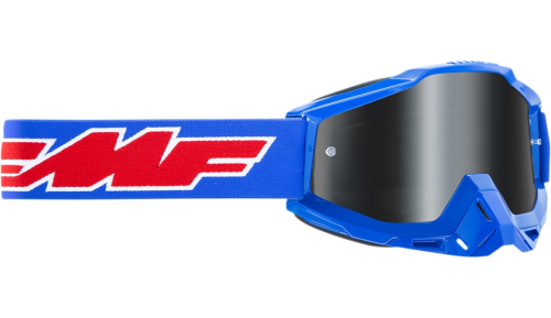 FMF Racing - FMF Racing PowerBomb Sand Rocket Goggles - F-50201-102-02 - Blue/Red - OSFM