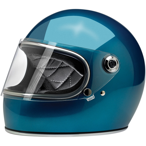 Biltwell Inc. - Biltwell Inc. Gringo S Helmet - 1003-816-101 - Gloss Pacific Blue - X-Small