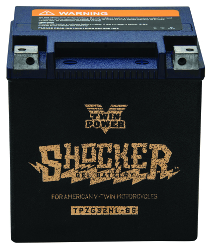 Twin Power - Twin Power Shocker Gel Battery TPZG32HL-BS - 781235