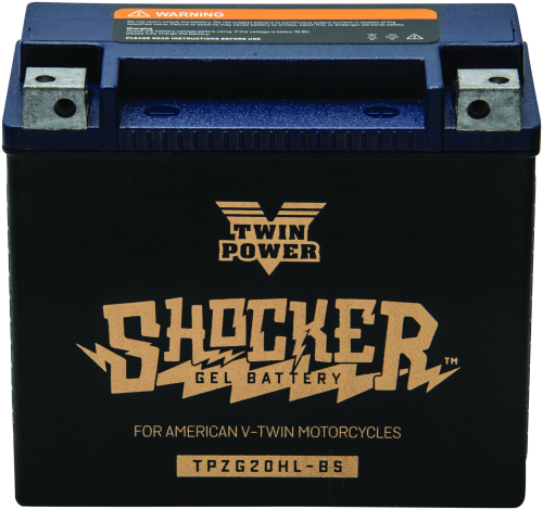 Twin Power - Twin Power Shocker Gel Battery TPZG20HL-BS - 781234