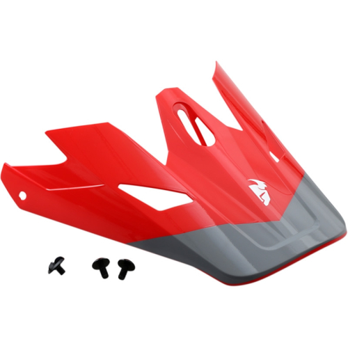 Thor - Thor Visor for Sector Helmets - Bomber, Red/Charcoal - 0132-1232