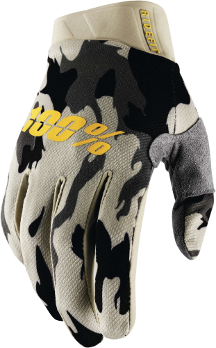 100% - 100% Ridefit Assault Gloves - 10014-416-12 - Assault - Large