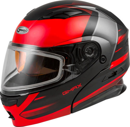 G-Max - G-Max MD-01S Descendant Helmet - M2013324 - Matte Black/Red - Small