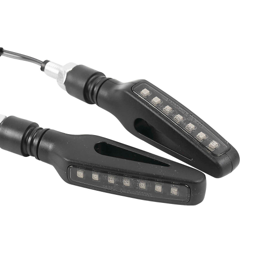 BikeMaster - BikeMaster Hollow Sequential Led Turn Signal - 266190