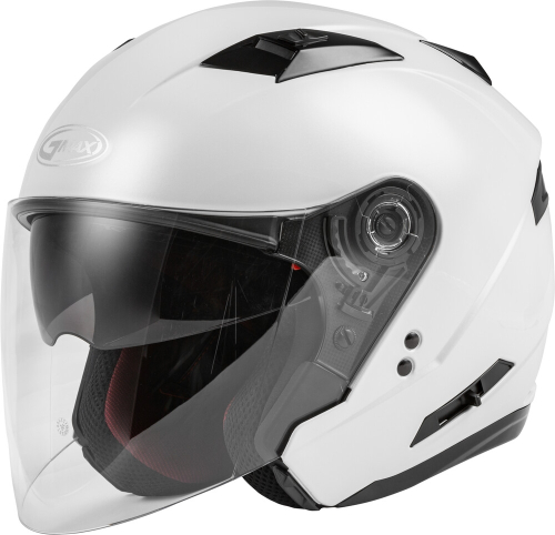 G-Max - G-Max OF-77 Solid Helmet - O1770085 - Pearl White - Medium