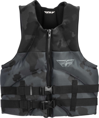 Fly Racing - Fly Racing Neoprene Flotation Vest - 142424-700-050-20 - Black - X-Large