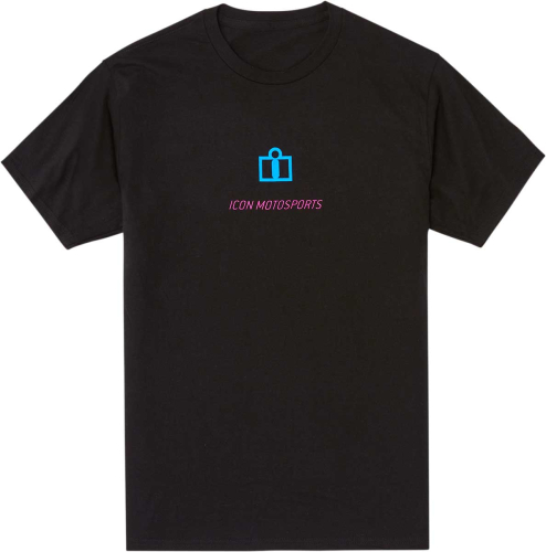 Icon - Icon Motosports Icon Mfg T-Shirt - 3030-20552 - Black - Small