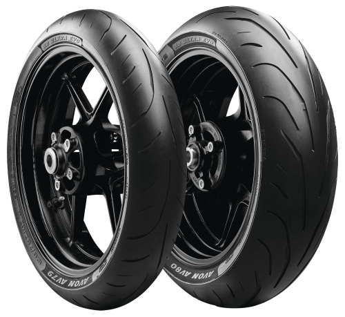Avon Tyres - Avon Tyres 3D Ultra Evo Front Tire - 120/60ZR17 - 638251