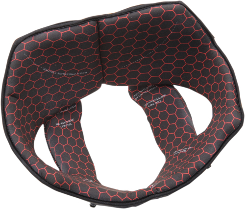 AGV - AGV Liner for Pista GP R Helmets - Black/Red - Lg - 20KIT60214001
