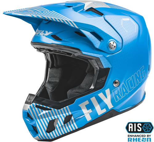 Fly Racing - Fly Racing Formula CC Primary Helmet - 73-4303M - Blue/Gray - Medium