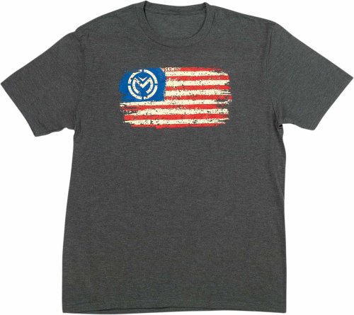Moose Racing - Moose Racing Veneration T-Shirt - 3030-19818 - Charcoal - Small