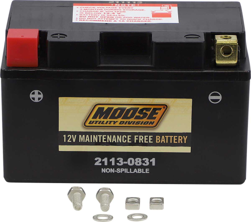 Moose Utility - Moose Utility Factory-Activated AGM Maintenance-Free Battery - YTZ10S - 2113-0831