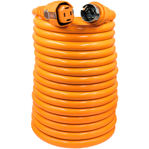 SmartPlug - SmartPlug 50 Amp 50' Dual Configuration Cordset w/Tinned Wire &amp; Marina Park Power End