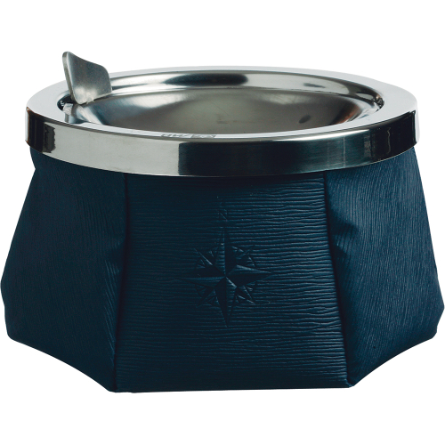 Marine Business - Marine Business Windproof Ashtray w/Lid - Navy Blue