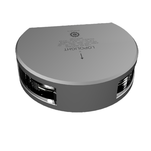 Lopolight - Lopolight Masthead Light 5nm Horizontal Mount w/0.7M Cable - Silver Housing